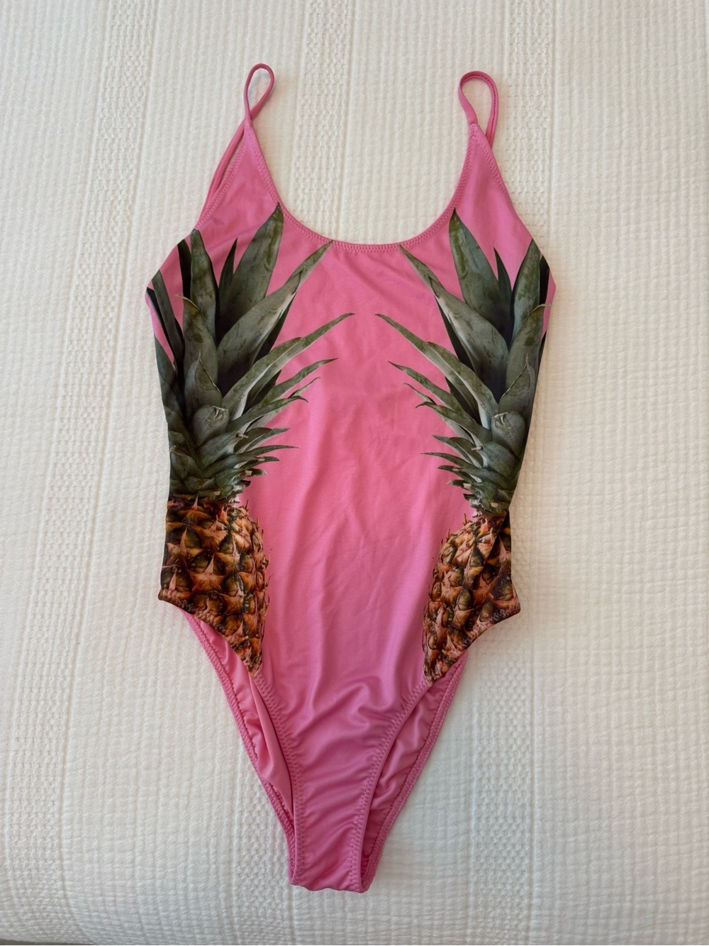 Chaser Pink Pineapple One Piece Swimsuit